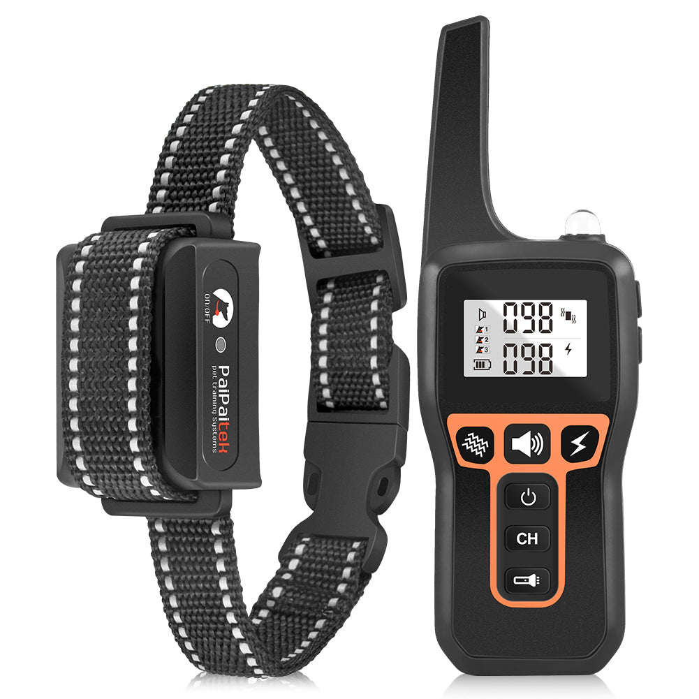 Dog Training Collar - 2-in-1 Anti-Bark System With Remote & Auto Mode
